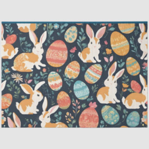 Papel De Seda Colección moderna de conejitos de Pascua