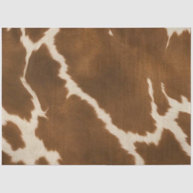 Papel De Seda Colección moderna de cuero falso de vaca (Anverso)