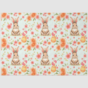 Papel De Seda Colección moderna de Holiday Rabbit Easter