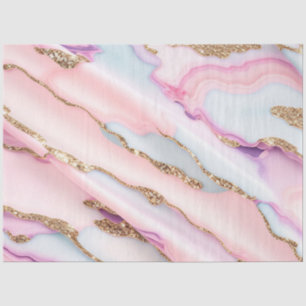 Papel De Seda Colección moderna de mármol rosa claro rosa agate 