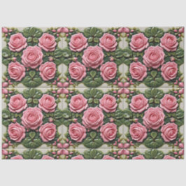 Papel De Seda Colección moderna de rosas rosadas