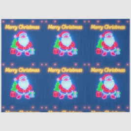 Papel De Seda Colección navideña de Navidades modernos neones