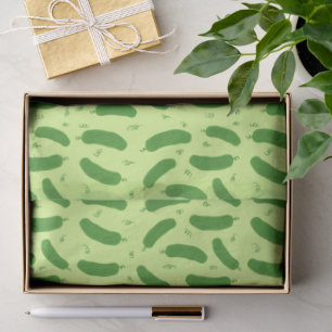 Papel De Seda Colección Pickle & Fresh estampada