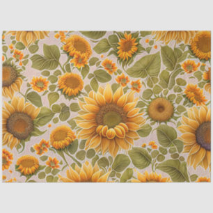 Papel De Seda Colección Sunflower Beautiful Trendy