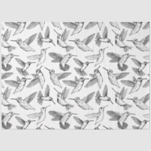 Papel De Seda Colibríes