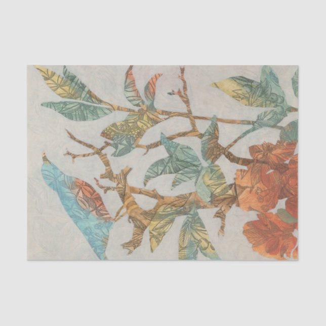 Papel De Seda Collage aéreo I (Anverso)