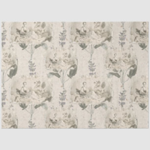 Papel De Seda Collage de artista victoriana