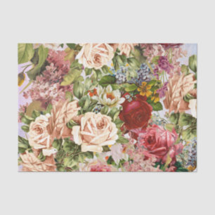 Papel De Seda Collage de Floriferous