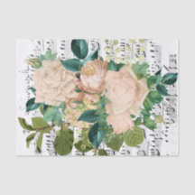 Collage de la rosa blanca