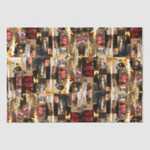Papel De Seda Collage de las elegantes señoras de John Singer Sa