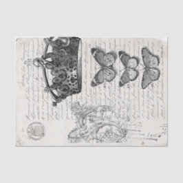 Papel De Seda Collage de las Ephemeras