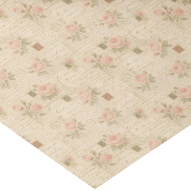 Papel De Seda Collage de letras y Rosas manuscritas de época (Subido por el creador)