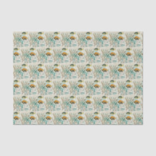 Papel De Seda Collage de peces vintage