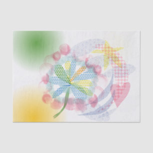 Papel De Seda Collage de Whimsy Pastel