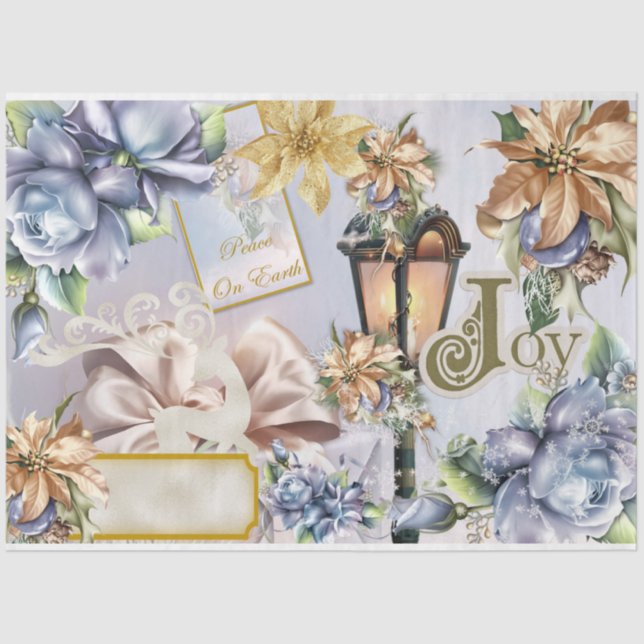 Papel De Seda Collage Design Series 4 (Anverso)