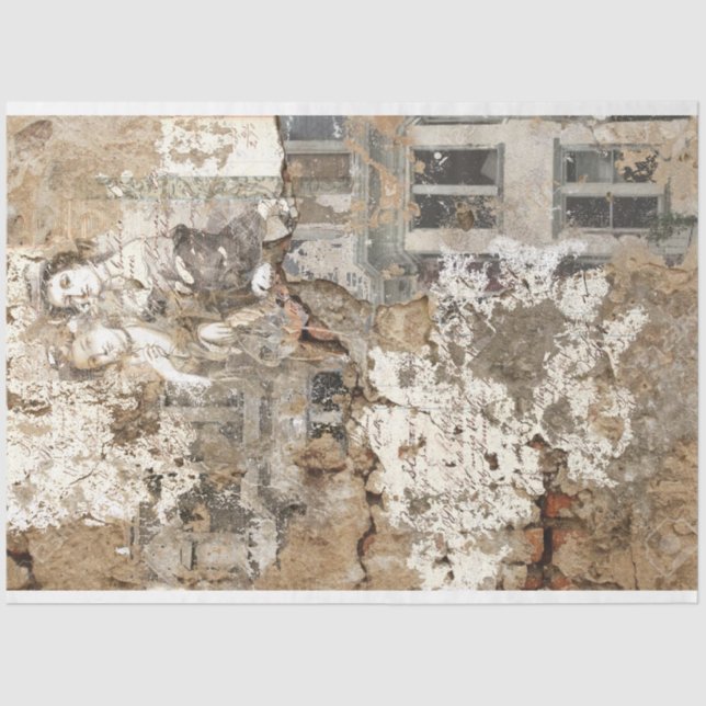 Papel De Seda Collage Ephemera No 00005 (Anverso)