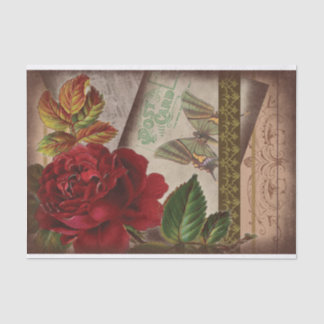 Papel De Seda Collage Shabby Chic Vintage