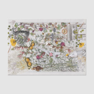 Papel De Seda Collage victoriano de Crazyquilt