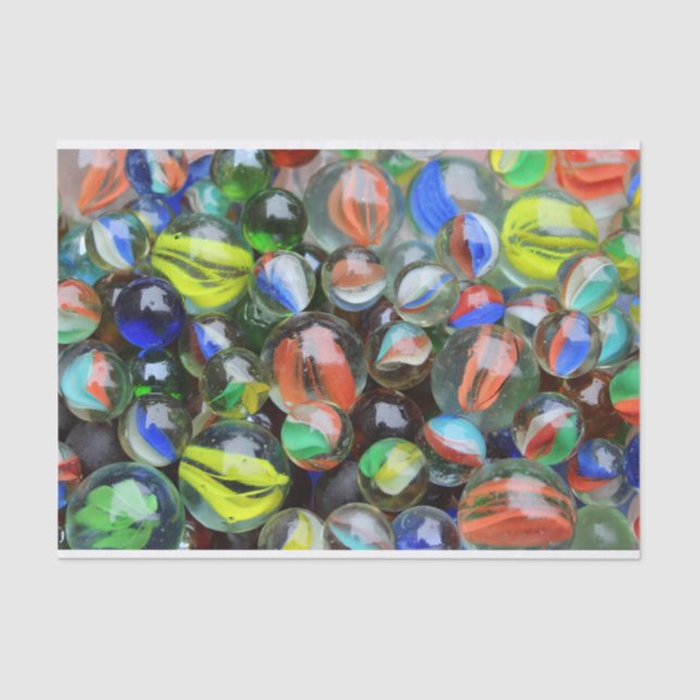 Papel De Seda Collection of Glass Marbles (Anverso)
