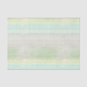 Papel De Seda Color de agua verde azul de ensueño