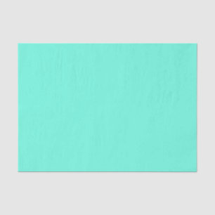 Papel De Seda Color de color azul turquesa azul Aquamarina