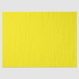 Papel De Seda Color sólido amarillo canario
