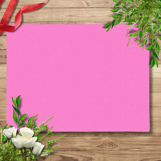 Papel De Seda Color sólido neón rosado | Clásica (Subido por el creador)