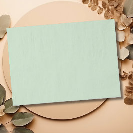 Papel De Seda Color sólido pastel Pistachio | Clásica | Elegante