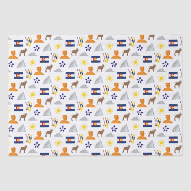 Papel De Seda Colorado (Anverso)