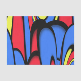 Papel De Seda Colores brillantes