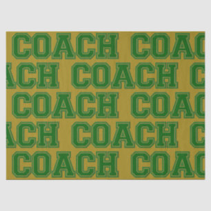 Papel De Seda Colores escolares COACH Cartas de diversidad-Green