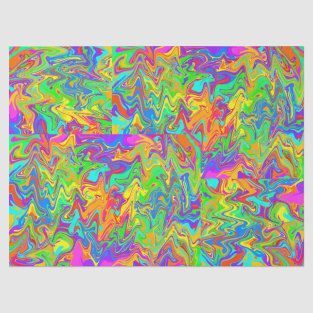 Papel De Seda Colores locos (Anverso)