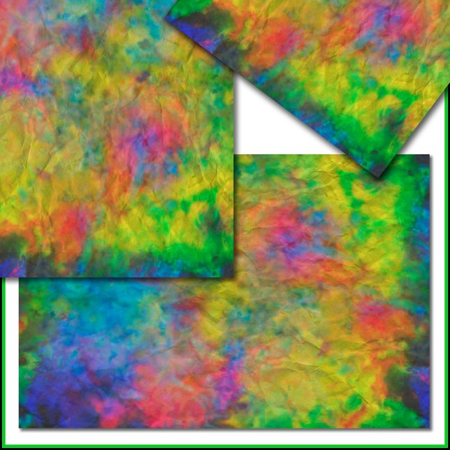Papel De Seda Colores psicodélicos del arcoiris (Subido por el creador)