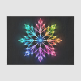 PAPEL DE SEDA COLORFUL OMBRE HOLIDAY WINTER SNOWFLAKE