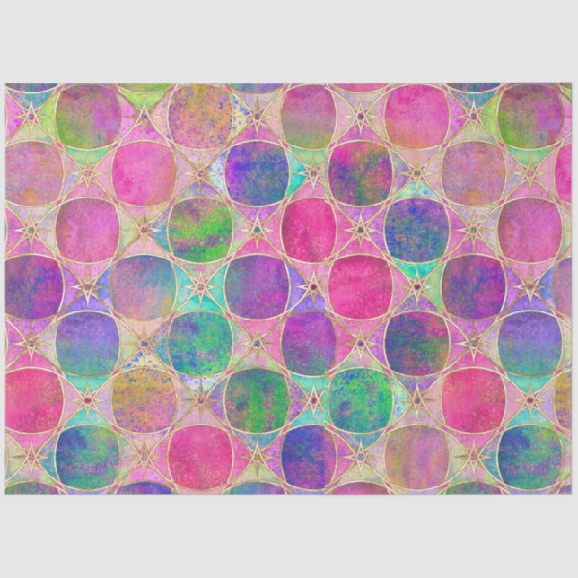 Papel De Seda Colorful tissue paper  (Anverso)