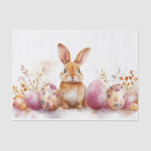 Papel De Seda Colorida acuarela Huevos de Pascua