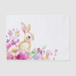 Papel De Seda Colorida acuarela Huevos de Pascua