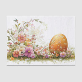 Papel De Seda Colorida acuarela Huevos de Pascua