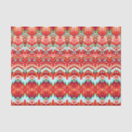 Papel De Seda Colorida obra de arte Verde azulada de estilo mode