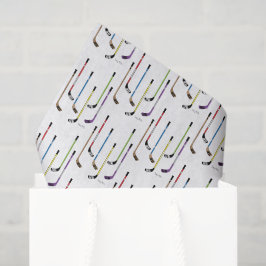 Papel De Seda Coloridas garrapatas de hockey y pato