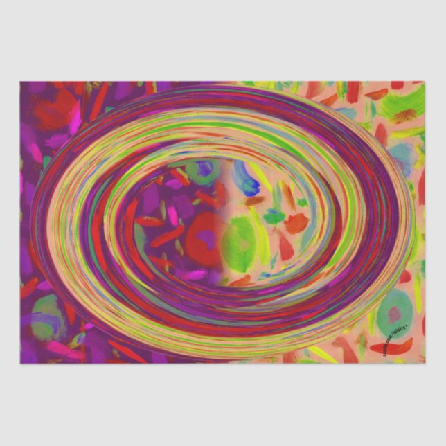 Papel De Seda Colorido (Anverso)