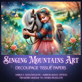 Papel De Seda Colorido cuento de hadas y deformación de niñas de