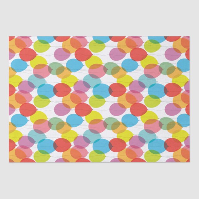 Papel De Seda Colorido documento de debate sobre globos de la fi (Anverso)