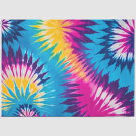 Papel De Seda Colorido Tejido de arte de tinte