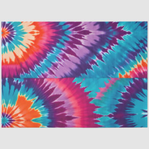 Papel De Seda Colorido Tejido de arte de tinte
