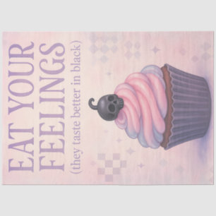 Papel De Seda Coma tus sentimientos Gótico gótico de descomposic