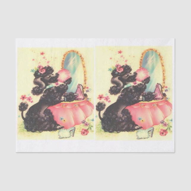 Papel De Seda Comodle de época para desconchar (Anverso)