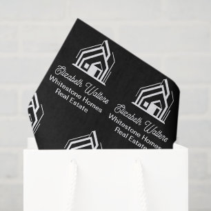 Papel De Seda Compañía de bienes raíces personalizada Realtor