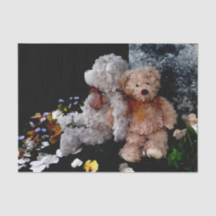 Papel De Seda Compinches del oso de peluche