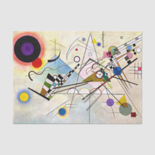 Papel De Seda Composición de Kandinsky 8